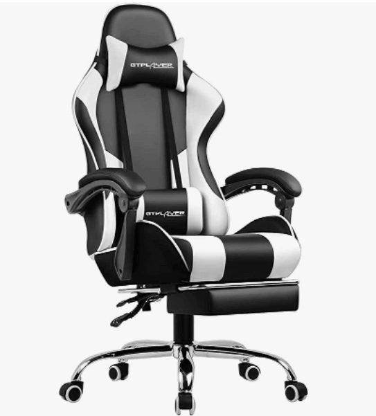 Cadeira gamer branca GTPLAYER