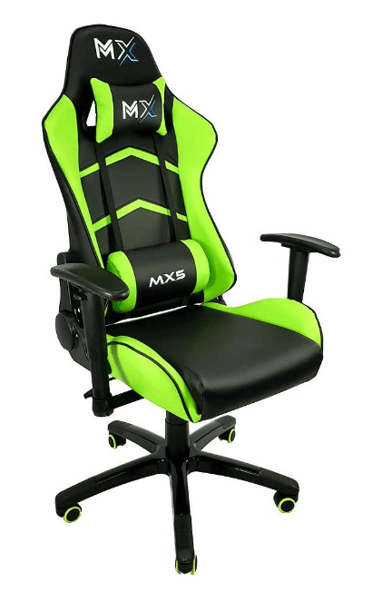 MX5 Giratória - melhores cadeiras gamer verdes